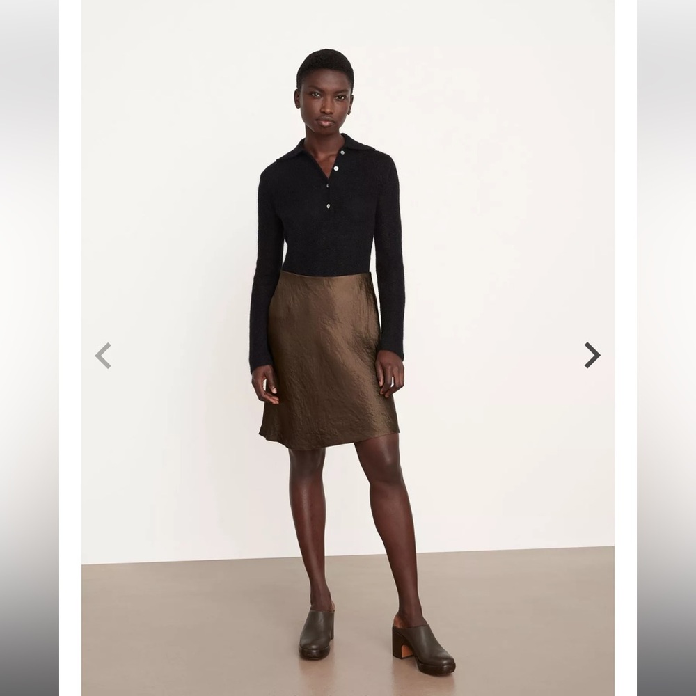 Vince Short Slip Skirt